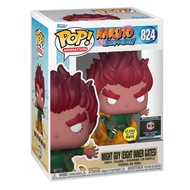 Funko POP Naruto Shippuden 824 Might Guy (Eight Inner Gates) GITD Chalice Exclusive