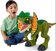 Fisher-Price Imaginext 侏羅紀世界恐龍玩具雙脊龍