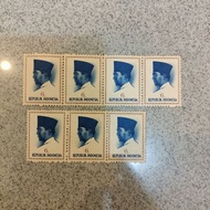 Indonesian stamps used President Sukarno Soekarno 6 cents
