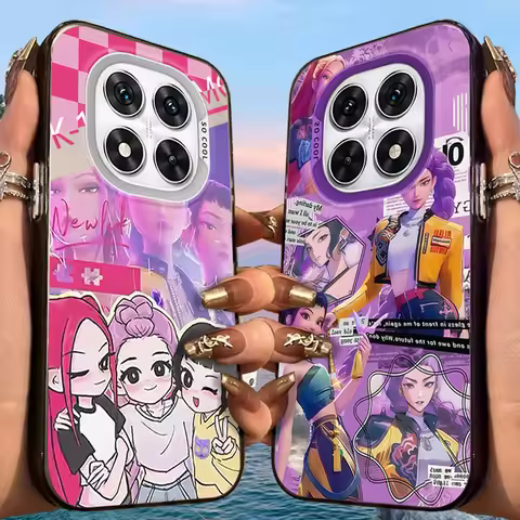 KPop D-Demon H-Hunters Frosted Case for Xiaomi Redmi Note 14 13 12 10 Pro Plus 11S 14C 13C 12C 9C 11