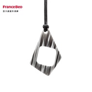 FranceBed放大鏡菱形項鍊