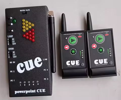 Power point Perfect Cue ( Cue Commander ) Super Cuelight Presenter Remote PPT switcher