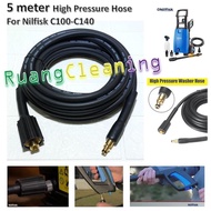 SELANG NILFISK 5METER KUNINGAN C100.3 C110.3-5 C120 HIGH PRESSURE HOSE - MayOllazshop