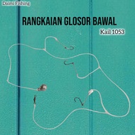 Rangkaian Pancing Rakitan Kail GLOSOR BAWAL NEKLIN Kail 3 Type Chinu 1053