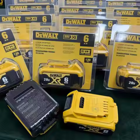 Original DeWalt 6.0Ah/5.0Ah 20V battery replaceable DCB184 DCB200 DCF892 DCF845 DCF850 DCF911 DCD800