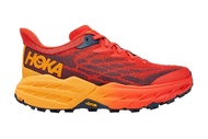 HOKA ONE ONE Mens Speedgoat 5 Textile Synthetic Fiesta Radiant Yellow Trainers 10 US