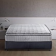 Jacia House Twin Mattress 11.4 Inch Memory Foam Innerspring Independently Encased Coil Hybrid Mattre