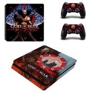 God of War PS4 Slim Stickers Play station 4 Skin Sticker Decal For PlayStation 4 PS4 Slim Console & 