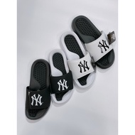Genuine DOMESTIC MLB SLIPPERS NY LOGO WITH MASSAGE BEADS - COTTON-LINED MLB HAND-SANDAL SLIPPERS - W