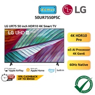 LG Smart TV 50 Inch 4K UHD UR7550 50" Smart TV Murah Television 电视机 電視機 50UR7550PSC Replace 50UP7750PTB