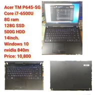 Acer TM P645-SGCore i7
