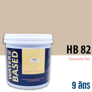 สีทาบ้าน ขนาด 9 ลิตร สีดำด้าน ภายใน Hummingbird มีครบทุกเฉดฮิต มีให้เลือก 40 เฉด สีน้ำอะครีลิคชนิดด