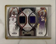 Kobe Bryant Joe Johnson NBA Basketball Jersey Card 球衣卡 波衫卡
