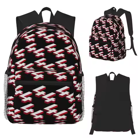 Lewis Hamilton 44 - Ferrari F1 2025 Student Backpack School Bag Hiking Travel Daypack for Boys Girls