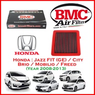 BMC Airfilters® (ITALY) Performance Air Filters กรองอากาศแต่ง สำหรับ Honda : Jazz FIT GE / City / Br