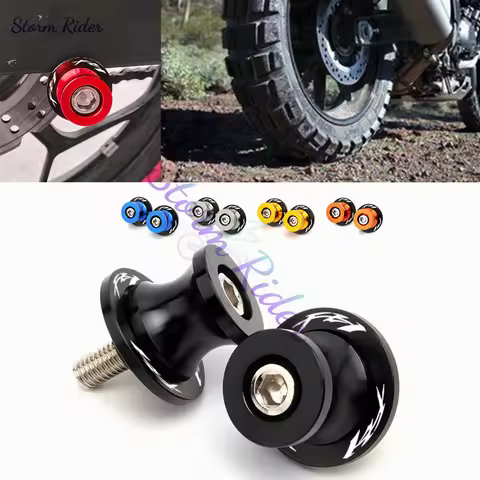 For YAMAHA FZ1 FZ6 FZ8 FZ 1 6 8 Yamaha Fazer1 2011-2024 Swingarm Spools Slider Stand Screws Bolts CN