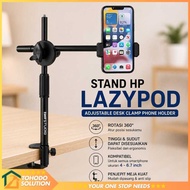 HP TaffSTUDIO Stand Lazypod Adjustable Desk Clamp Phone Holder - NB-35P