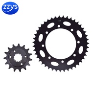 520 15T 43T Motorcycle Front Rear Sprocket Chain Set For Kawasaki KLR650 1987-1990 KLE400 A1-A4 A6 K