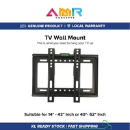 Universal TV Bracket TV Wall Mount Bracket 14-42 Inch 40-65 Inch LCD LED Plasma TVs Breket TV Bracke