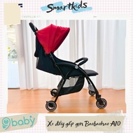 [Real Photo + VIDEO] Baby Stroller, Baobaohao A10 Folding Stroller High Quality For Babies 0-36 Months - Red With Screen