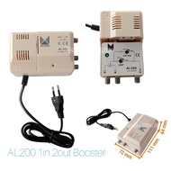 AL200 1 IN 2 OUT AMPLIFIER/BOOSTER AL200 1 IN 2 OUT AMPLIFIER/BOOSTER