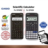 Casio Scientific Calculator Fx-570ms/ Fx-570ex (100% Genuine Casio w/Authentic QR Scan & Hollogram S