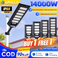 Lampu Jalan Solar 140000W Lampu Solar Light Outdoor Lighting IP68 Waterproof Solar Street Light Free