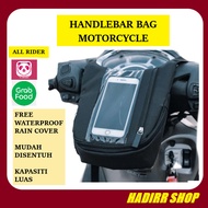 MOTORCYCLE HANDLEBAR BAG / BEG MOTOR GPS / BAG MOTOR TAMS BAG