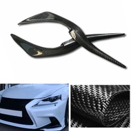 Car Headlight Eyebrow Headlamp Eyelid Front Head Light Cover Brow For Lexus IS200t IS250 IS300 IS350