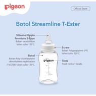 Pigeon Streamline Standard T-Ester Bottle Pigeon Bottle Botol Susu Pigeon