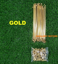 HONDA C70 BULAT C70Z PETAK 10x161-17 FRONT REAR SPOKES LIDI JEJARI RIM DEPAN BELAKANG SET C70BULAT C