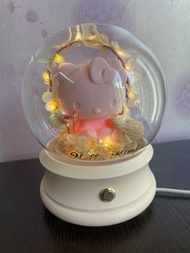 Hello Kitty 永生花 花環燈泡 藍牙 喇叭 擴音器