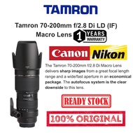 Tamron 70-200mm F/2.8 Di LD IF Macro Lens + Super Zoom lens for CANON NIKON (1 Years Warranty)