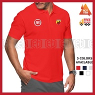 T Shirt Cotton Polo Fiat Abarth Sulam Kolar Tee T-Shirt Shirts Unisex Casual Motorsport Racing Pakai