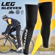 ☜♘Foxter Cycling Leg Sleeves Warmers Mountain &amp; Road Bike Bicycle Accessories MTB RB BREAKNECK