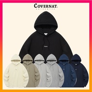COVERNAT Unisex Overfit Small Authentic Logo Hoodie - 7 Colors