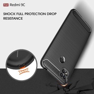Carbon Fibre Shockproof Case for Xiaomi Mi Max 3 / Mi 9 / Mi 9T or 9T Pro / Mi A3 / Redmi K30 / Redm