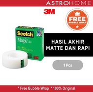 Scotch 3M Magic Tape Transparan 810 L36 - 1 Inc x 1296 Inc / 25,4 mm x 32,9 M - Kertas