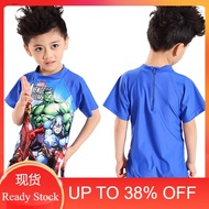happystore9.9 Cartoon Boy Kids Swimsuit Muslimah Swimwear