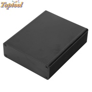 TOPTOOL Electronic Project , Aluminum Black Printed Circuit Board Instrument Box, Electronic Box 27*
