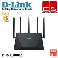 D-Link DIR-X3000Z AX3000 WiFi 6 Mesh Gigabit Wireless Router