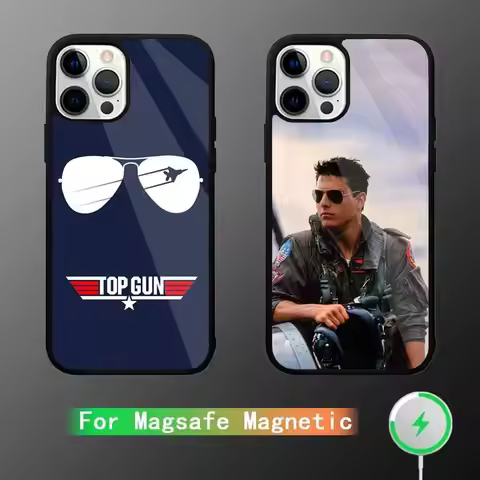 Movie Top G-Gun Maverick Phone Case For iPhone 17,16,15,14,13,12,11,Pro,Max,Plus,Mini,SE4,E Magnetic