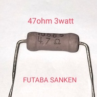 Resistor 47ohm 3watt Futaba/akane ohm