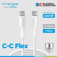 DATA Cable Type C to Type C Innergie Flexible Cable 1m (ACC-S100DM-TA)