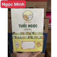 10/5/3 Tuoi Ngoc notebooks (4 squares) 48 million/80 million/120 million/200 million (slightly thin 