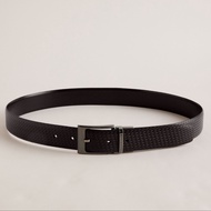 Ted Baker London Men Premium Waide Woven Texture Leather Belt