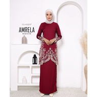 🔥AMRELA KURUNG EXCLUSIVE LACE🔥baju raya murah  borong dresses kurung muslimah wear