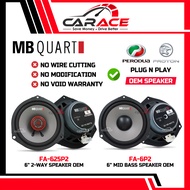 MB QUART Speaker Combo Set PlugandPlay Speaker Kereta 6inch Speaker OEM Car Speaker PNP Perodua Myvi