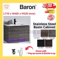 [SG SELLER] Baron A107 Basin cabinet / Stainless steel / Free Delivery