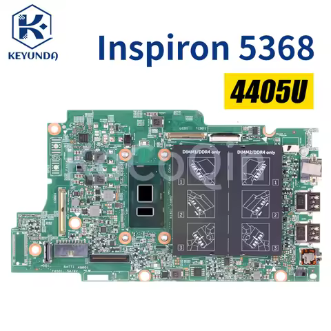 15296-1 For DELL Inspiron 5568 5368 7579 7368 3379 P69G Laptop motherboard Core 4405U Mainboard 0C1H